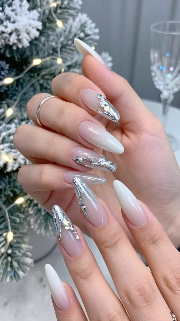 Silver Foil Icicle Peaks