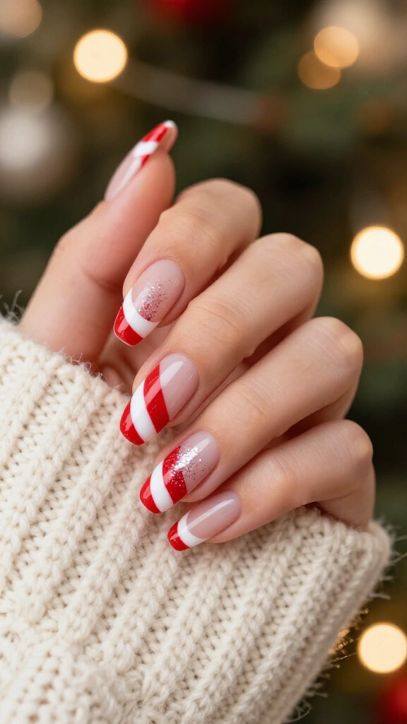 Candy Cane Striped French