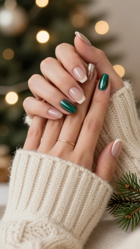Micro Velvet French Tips