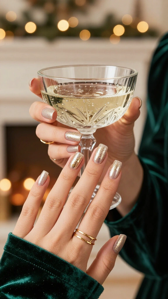Frosted Champagne Shimmer