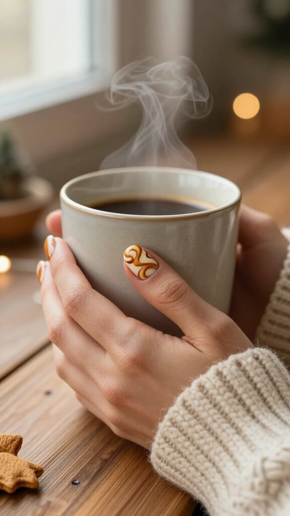 Gingerbread Latte Swirls